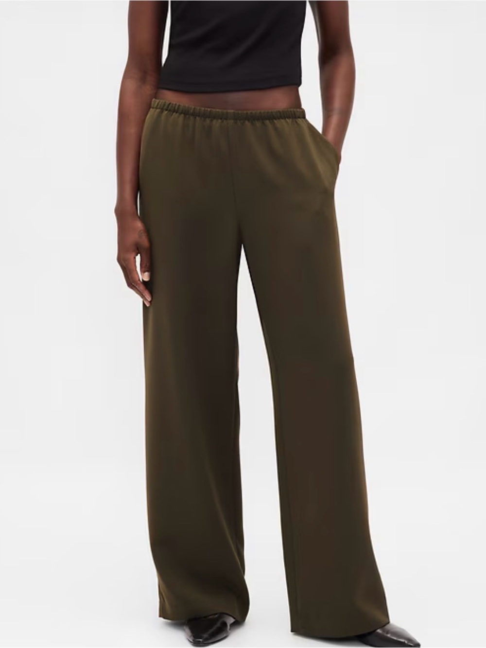 Gap Easy Pant - Moss Green